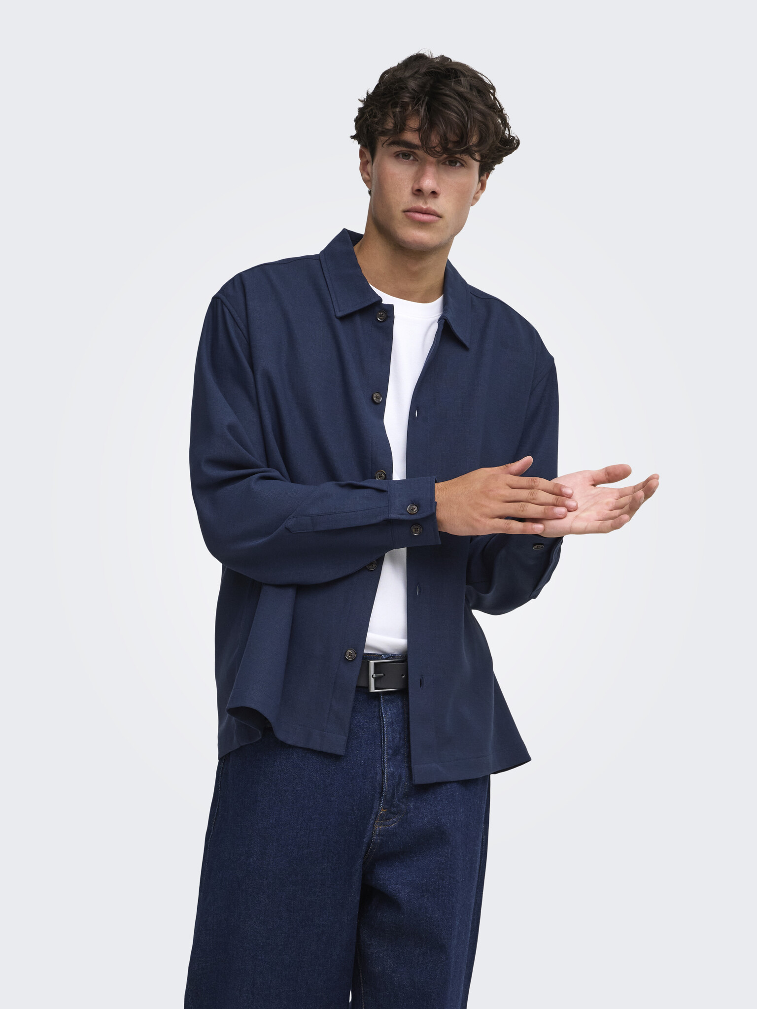 ONSHANSI ARIO LS SHIRT (Sky Captain)