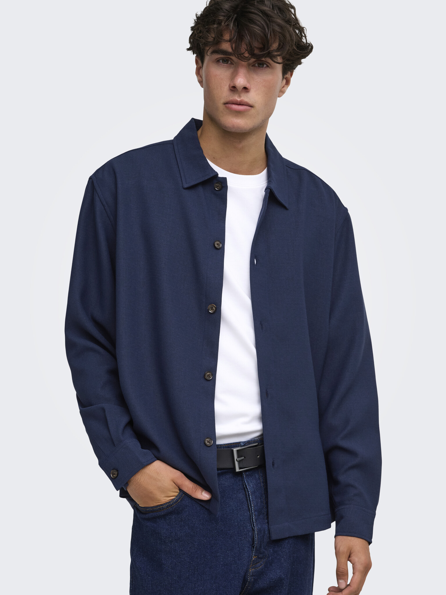 ONSHANSI ARIO LS SHIRT (Sky Captain)