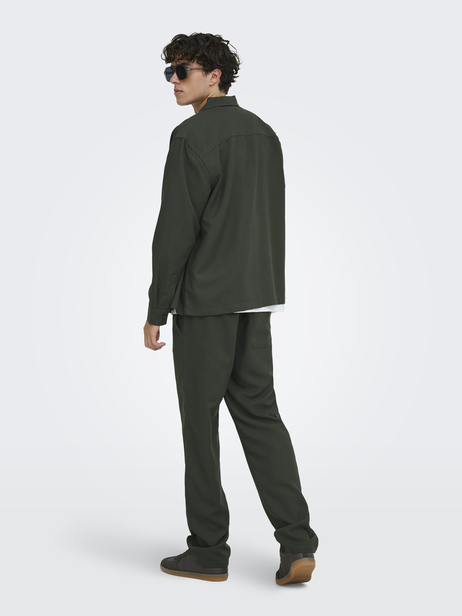 ONSHANSI ARIO LS SHIRT RLX (Forest Night)