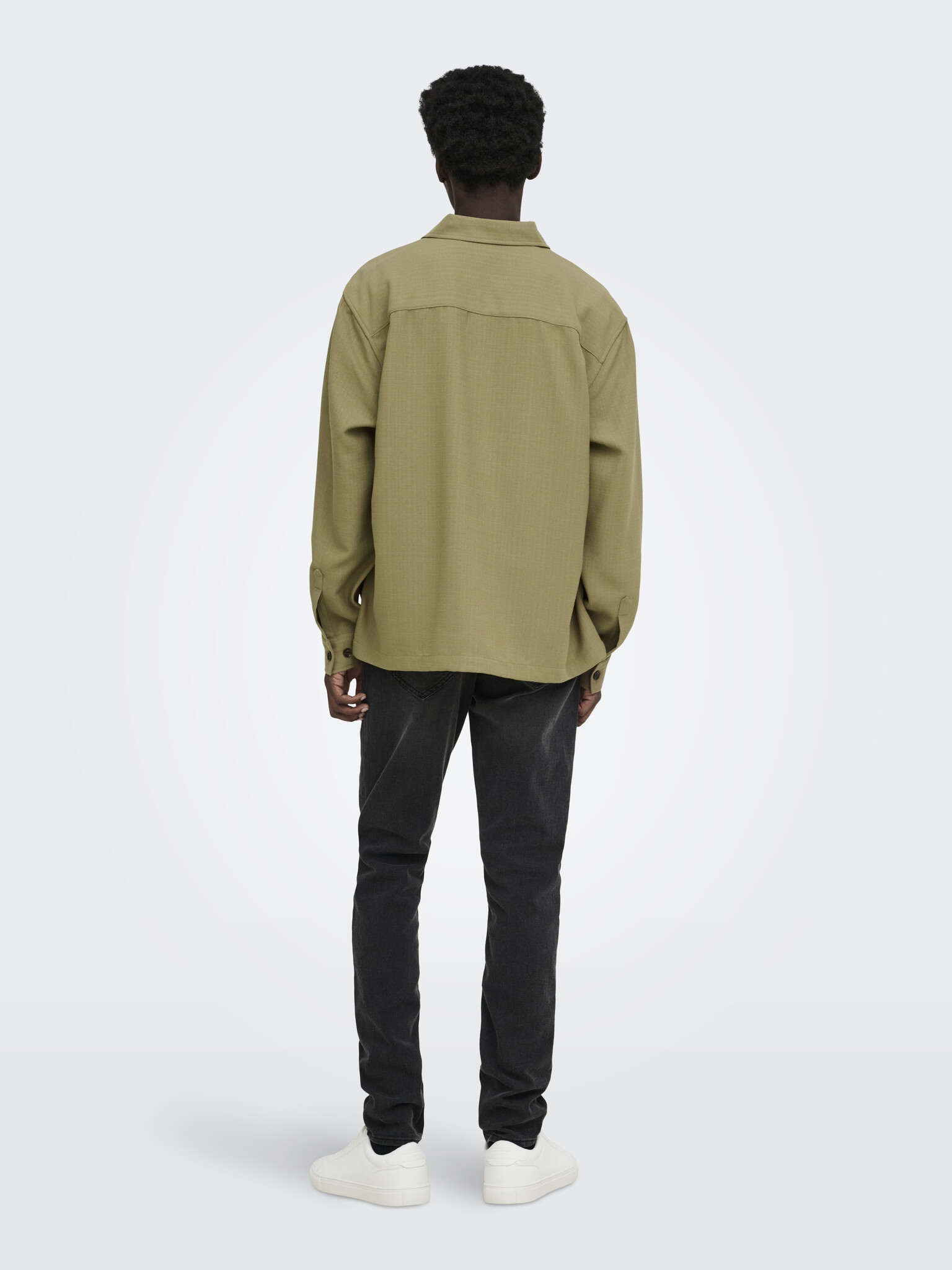 ONSHANSI ARIO LS SHIRT RLX (Petrified Oak)