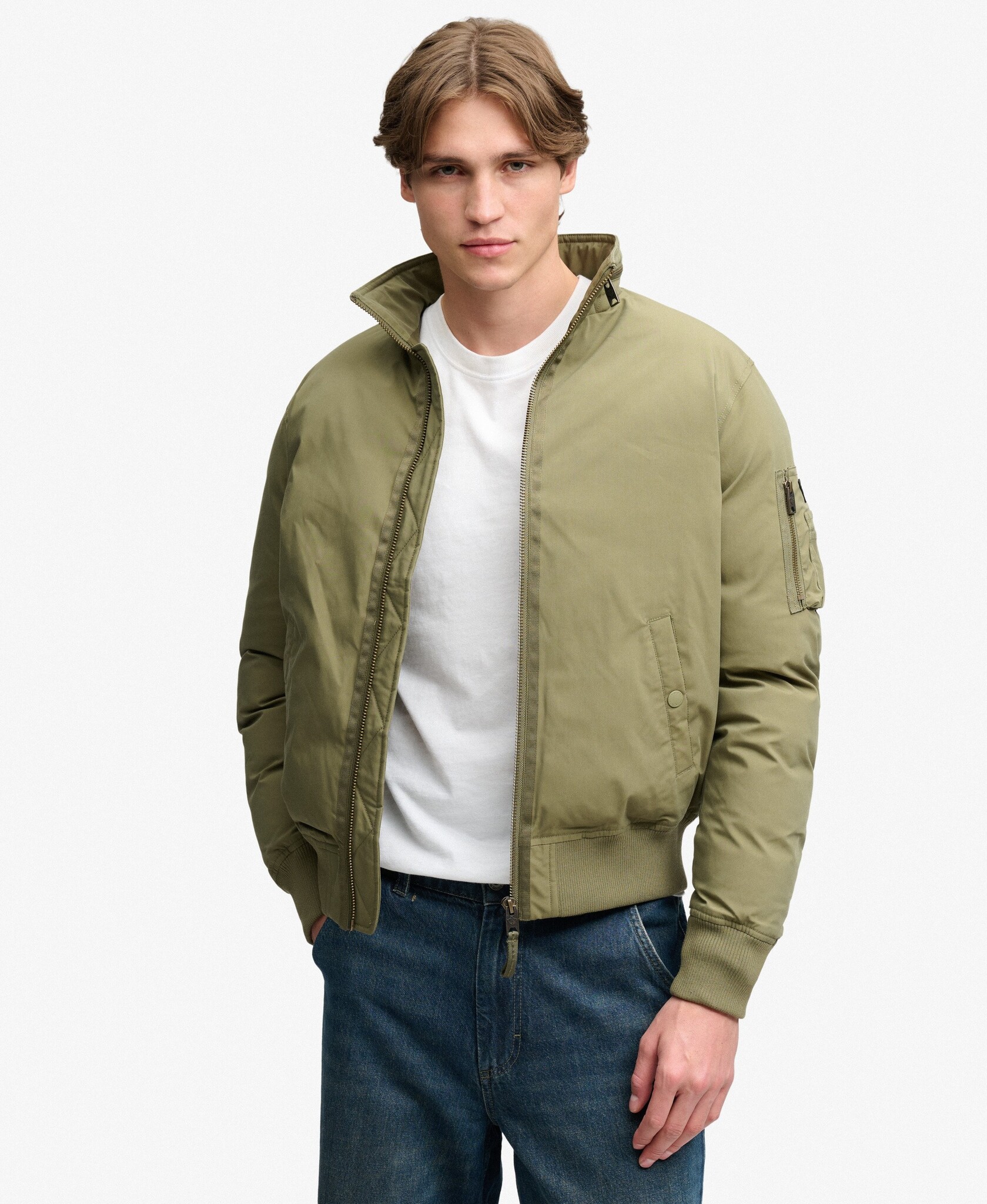 MA1 BOMBER KJT (OLIVE NIGHT GREEN)