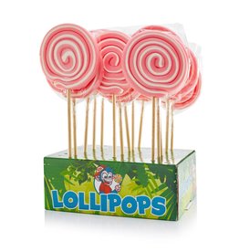 Felko Spiral pop pink lolly 1 doos