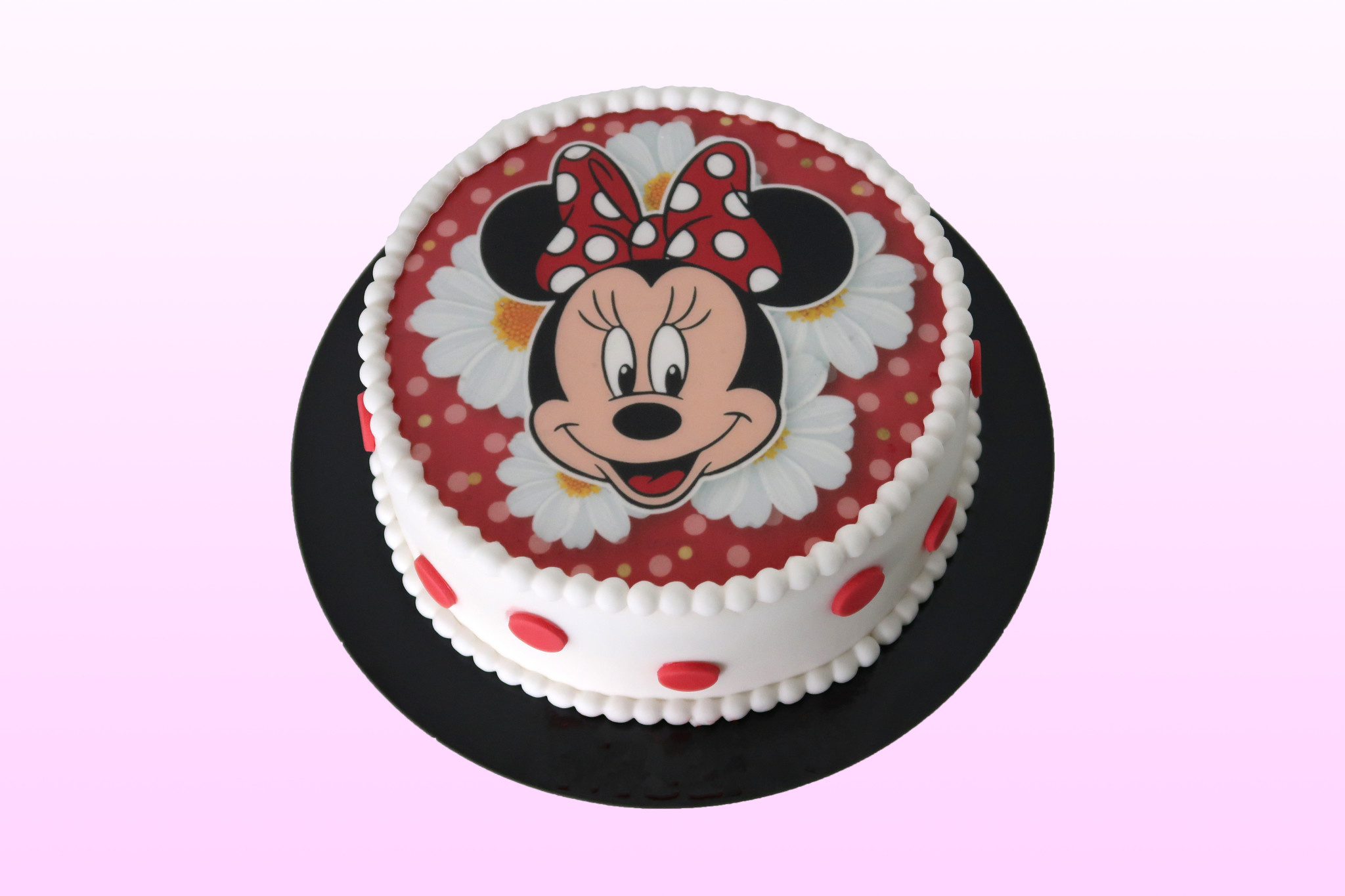 verzameling leren ironie Minnie Mouse taart model 3 - Sweet Planet