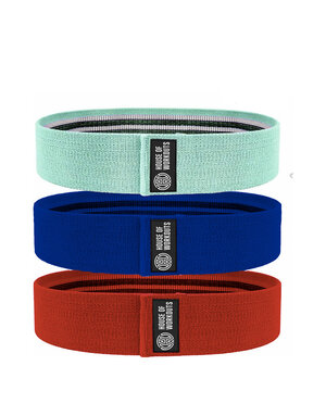 House of Workouts Voordeelset Booty Bands | 3 sterktes
