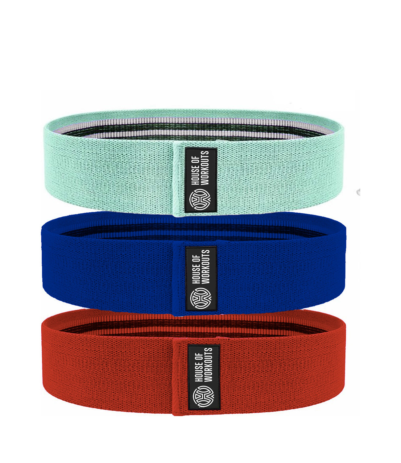 House of Workouts Voordeelset Booty Bands | 3 sterktes