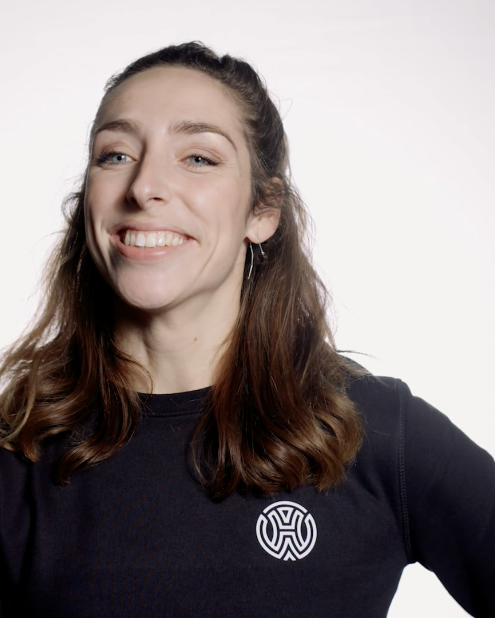 House of Workouts HOW Sweatshirt Zwart Unisex Logo