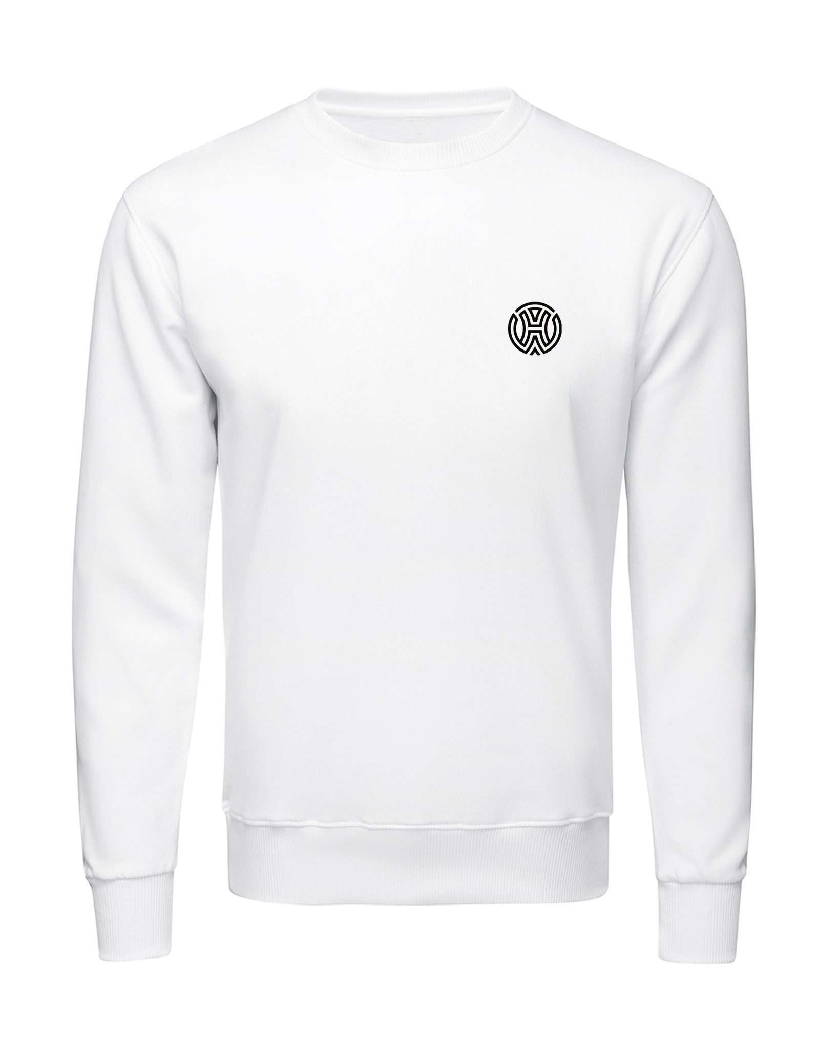 House of Workouts HOW Sweatshirt Wit Unisex Logo