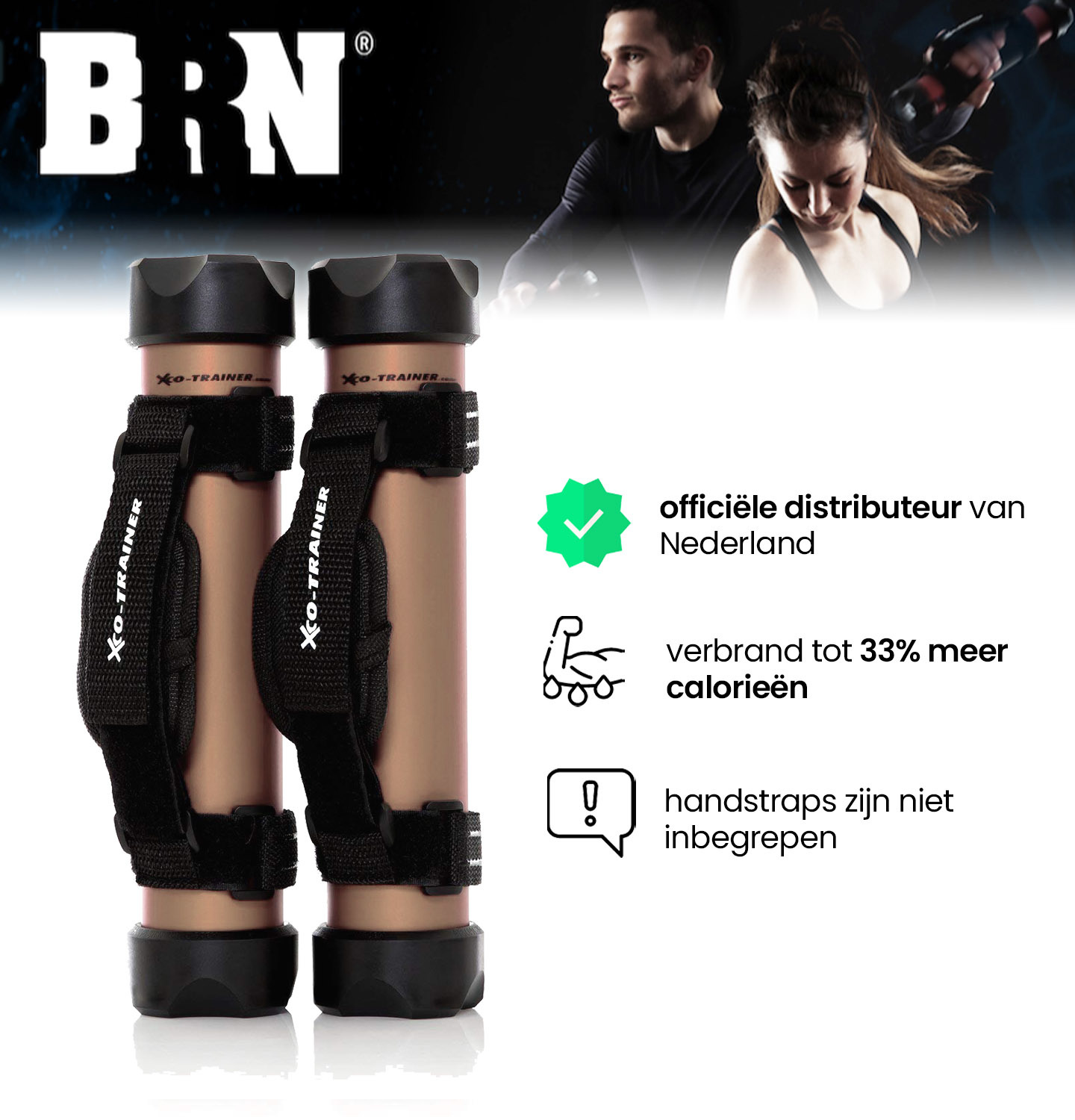 BRN® BRN®-set Rosé Zwart