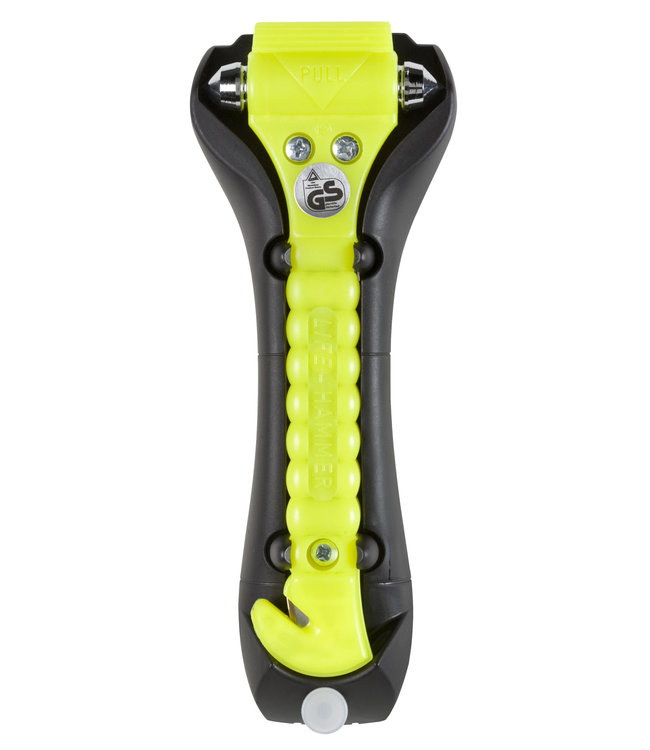 Life Hammer Safety Hammer classic glow (geel)