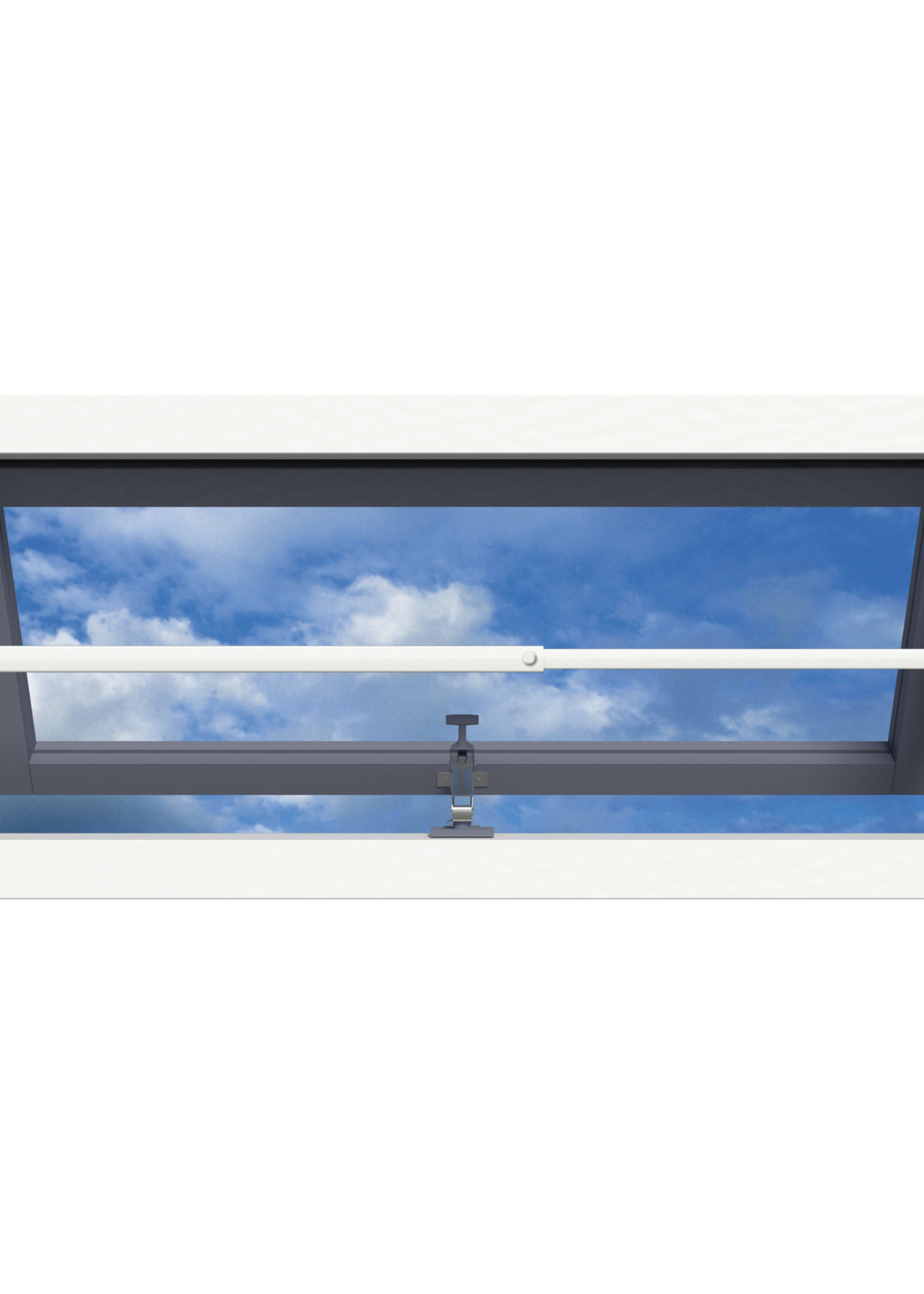 SecuBar barrierestang single (in de dag, 600-1100mm)