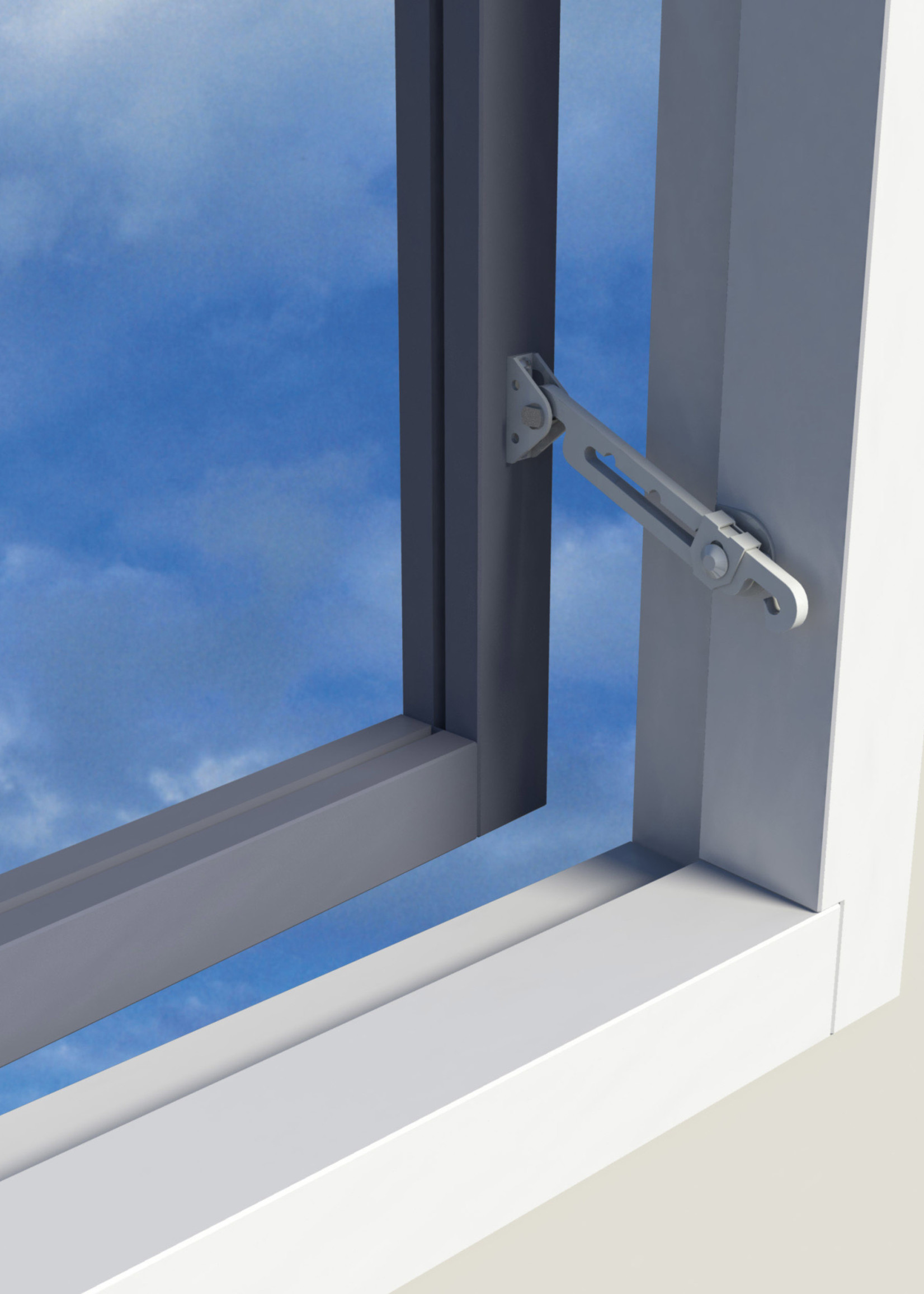 SecuMax raamuitzetter (buitendraaiend)