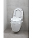 SecuCare toiletverhoger met klep (wit, H100mm)
