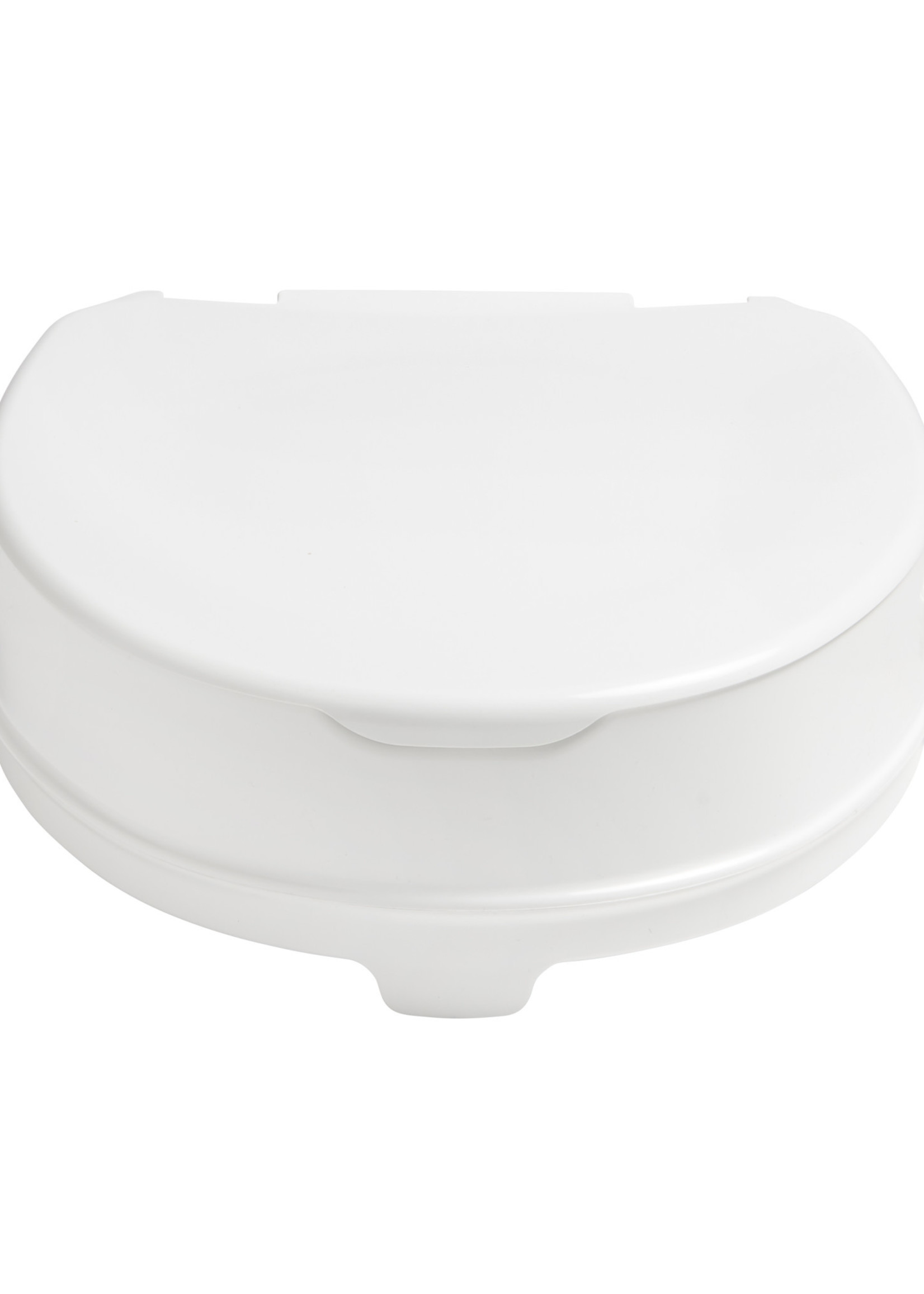 SecuCare toiletverhoger met klep (wit, H100mm)