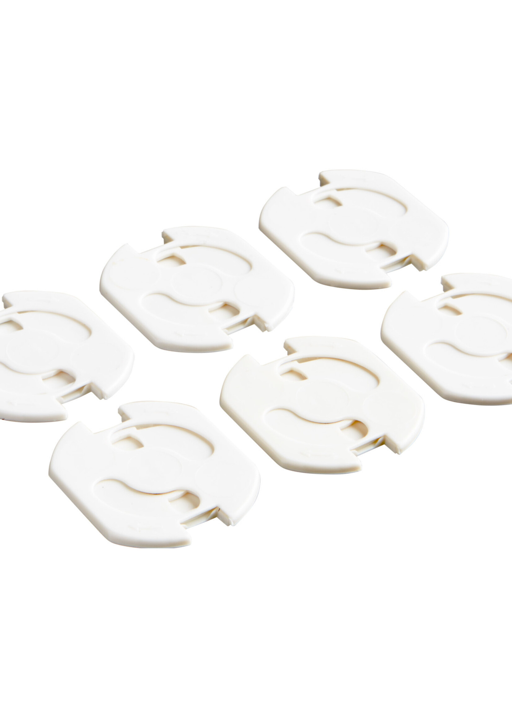SecuCare Stopcontactbeschermer (wit, 6 stuks)