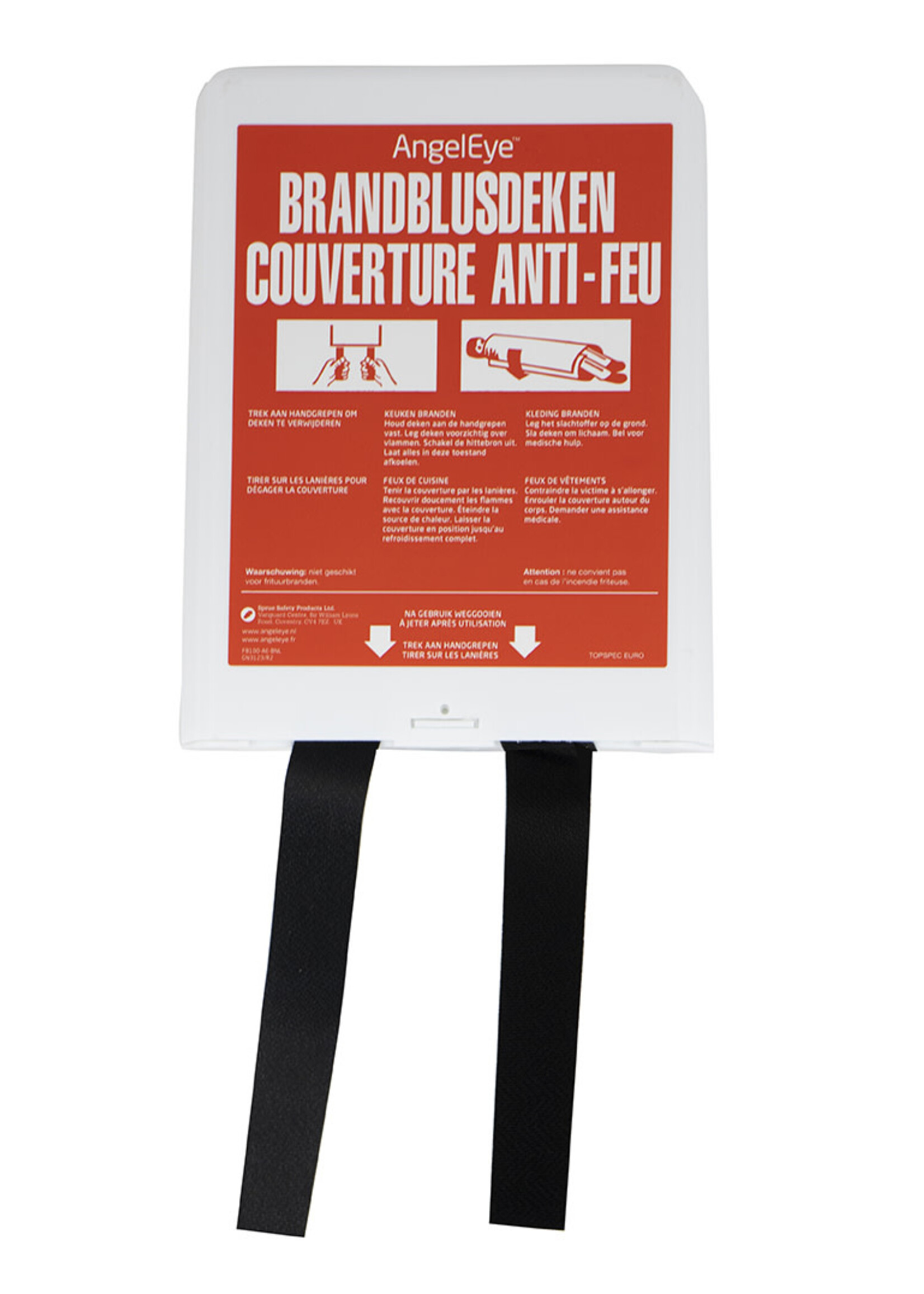 Quality Creations International AngelEye brandblusdeken 1m x 1m FB100-AE-BNLR