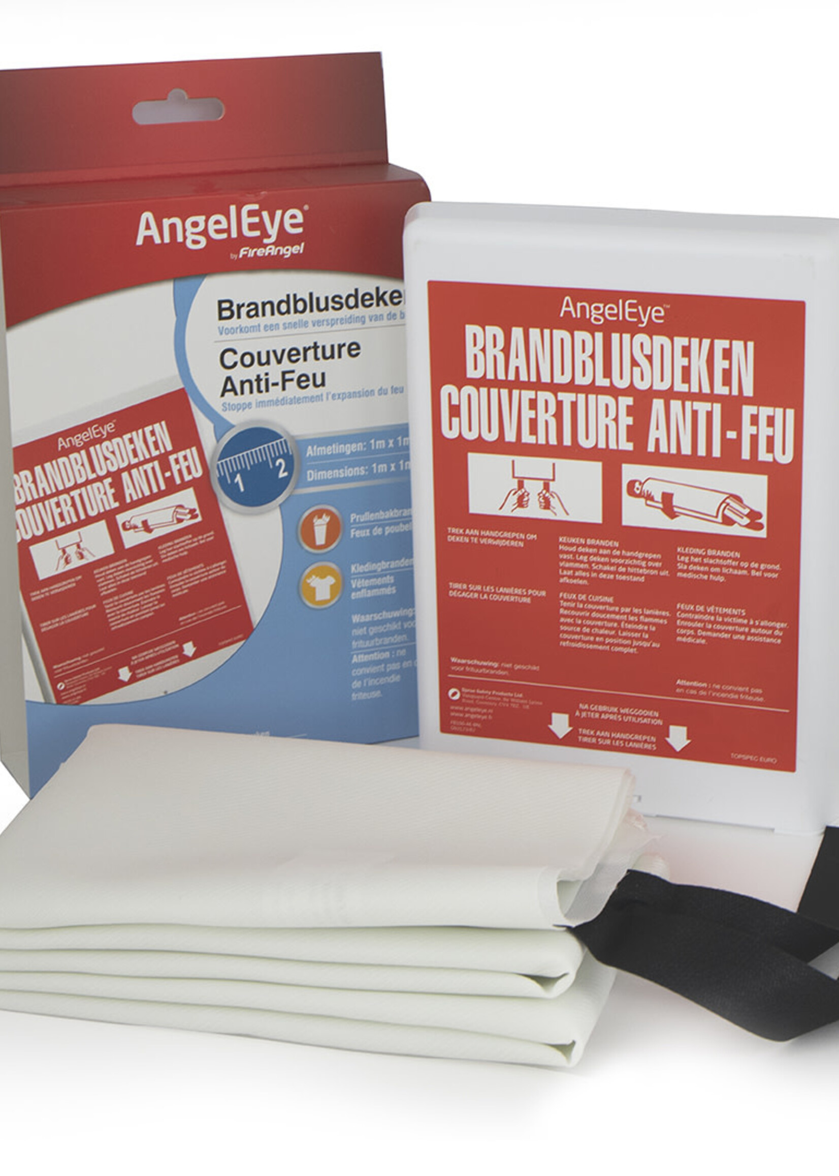 Quality Creations International AngelEye brandblusdeken 1m x 1m FB100-AE-BNLR