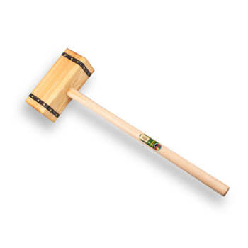 ATLAS Houten sleg met ovale steel