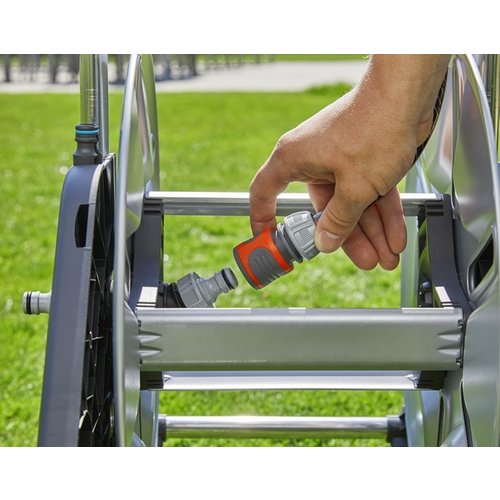 Gardena Slangenwagen CleverRoll M Metal Set, 25 m Gardena Gardena Slangenwagen CleverRoll M Metal Set, 25 m