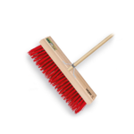 VERO 80 Straatbezem 41 cm met steel en kleine stokhouder VERO VERO 80 Straatbezem 41 cm met steel en kleine stokhouder