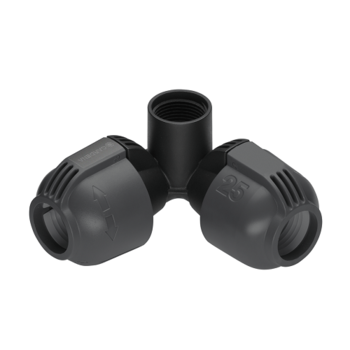 Gardena Hoekstuk 25 mm x 3/4" binnendraad Gardena Hoekstuk 25 mm x 3/4" binnendraad