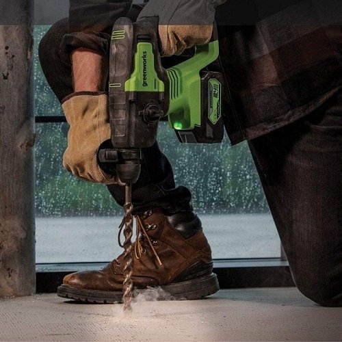 Greenworks GD24SDS2 Accu SDS boorhamer Greenworks Greenworks GD24SDS2 Accu SDS boorhamer