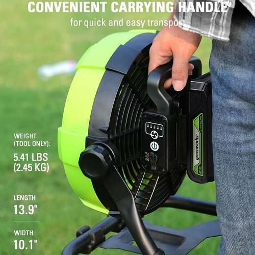 Greenworks G24FAN Accu ventilator Greenworks Greenworks G24FAN Accu ventilator