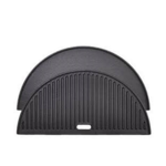 Keij Kamado Gietijzeren halve maan plaat XXL - 25 inch Keij Kamado Keij Kamado Gietijzeren halve maan plaat XXL - 25 inch