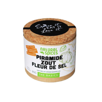 Natural Spices Fleur de Sel piramidezout Natural Spices Fleur de Sel piramidezout