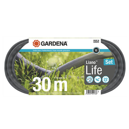 Gardena Textielslang Liano™ Life 30 m Set Gardena Gardena Textielslang Liano™ Life 30 m Set