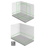 FUTECH Multicross 3D Brave kruislijnlaser set - Groen FUTECH FUTECH Multicross 3D Brave kruislijnlaser set - Groen