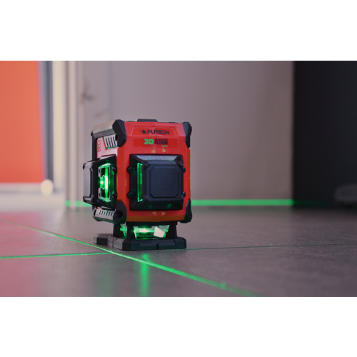 FUTECH Multicross 3D Floor kruislijnlaser - Groen FUTECH FUTECH Multicross 3D Floor kruislijnlaser - Groen