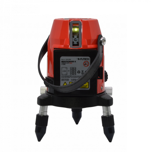 FUTECH Multicross 5 Single dot kruislijnlaser - Rood FUTECH FUTECH Multicross 5 Single dot kruislijnlaser - Rood