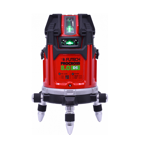 FUTECH Procross 8.0 DS kruislijnlaser - Groen FUTECH FUTECH Procross 8.0 DS kruislijnlaser - Groen