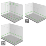 FUTECH Procross 8.0 DS kruislijnlaser - Groen FUTECH FUTECH Procross 8.0 DS kruislijnlaser - Groen