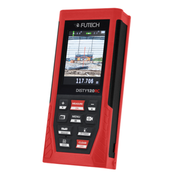 FUTECH DISTY 120RC rood laserafstandsmeter FUTECH DISTY 120RC rood laserafstandsmeter