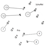 Prontec Schoffel en PRO Inbusboutjes Prontec Prontec Schoffel en PRO Inbusboutjes