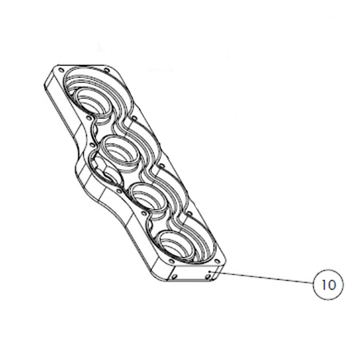 Prontec Schoffel en PRO onderste aluminium huis