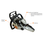 STIHL MS 172 benzine kettingzaag starters set STIHL STIHL MS 172 benzine kettingzaag starters set