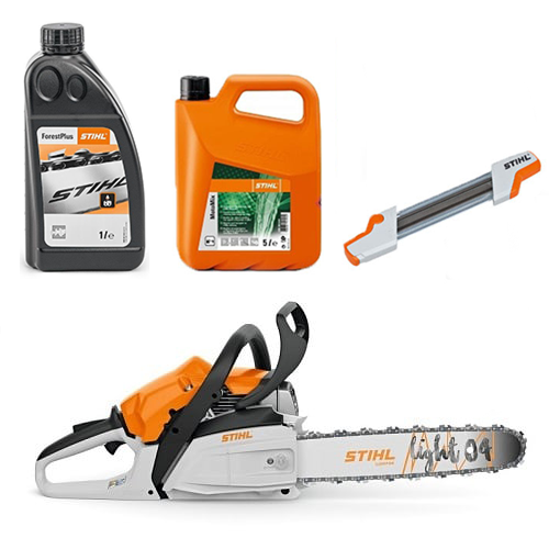 STIHL MS 182 benzine kettingzaag starters set basic STIHL STIHL MS 182 benzine kettingzaag starters set basic