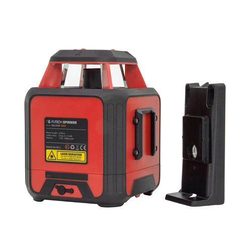 FUTECH Spinner rotatielaser Quattro MM Case set - Rood FUTECH FUTECH Spinner rotatielaser Quattro MM Case set - Rood