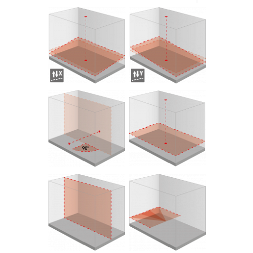 FUTECH Spinner rotatielaser Quattro MM Case set - Rood FUTECH FUTECH Spinner rotatielaser Quattro MM Case set - Rood