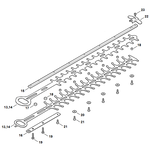STIHL HSA 56 heggenschaarmessen set, 45 cm STIHL STIHL HSA 56 heggenschaarmessen set, 45 cm