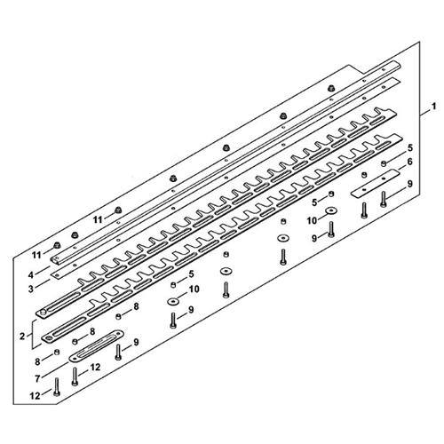 STIHL HS 87 R heggenschaarmessen set, 75 cm STIHL STIHL HS 87 R heggenschaarmessen set, 75 cm