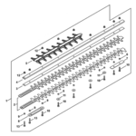 STIHL HSA 94 T, HSA 130 T heggenschaarmessen set, 75 cm STIHL STIHL HSA 94 T, HSA 130 T heggenschaarmessen set, 75 cm