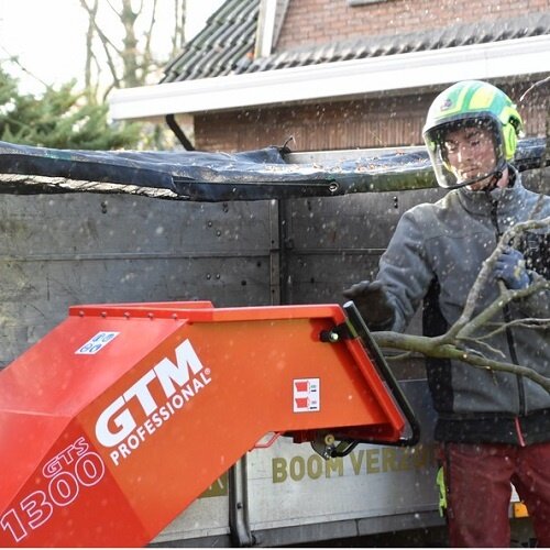 GTM Professional GTS1300G-ETO benzine houtversnipperaar GTM Professional GTM Professional GTS1300G-ETO benzine houtversnipperaar