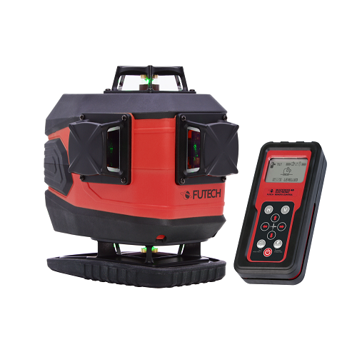 FUTECH Multicross 4D Electronic kruislijnlaser - Groen FUTECH FUTECH Multicross 4D Electronic kruislijnlaser - Groen