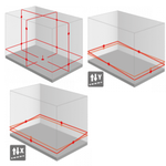 FUTECH Multicross 8 HPSD kruislijnlaser - Rood FUTECH FUTECH Multicross 8 HPSD kruislijnlaser - Rood