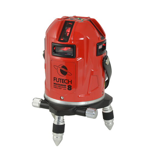 FUTECH Multicross 8 HPSD kruislijnlaser - Rood FUTECH FUTECH Multicross 8 HPSD kruislijnlaser - Rood