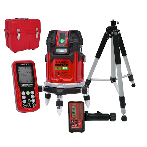 FUTECH FUTECH Procross 8.0 DS kruislijnlaser Promo set -  Groen