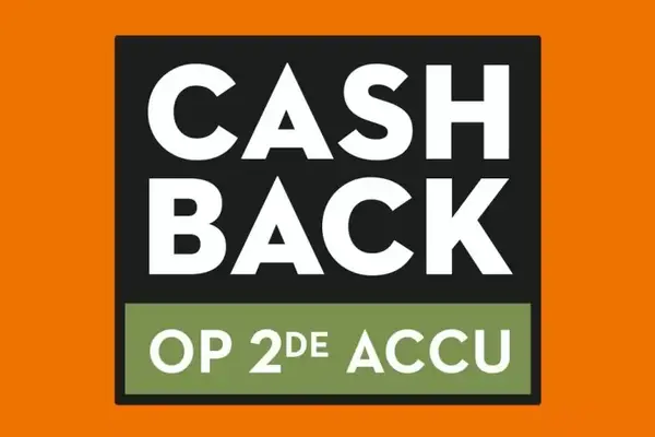 STIHL CASHBACK ACTIE OP 2DE ACCU